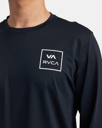 RVCA - SURF SHIRT LS (AVYWR00117) - BLK