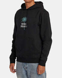 RVCA - BARBED PALM HOODIE - BLK