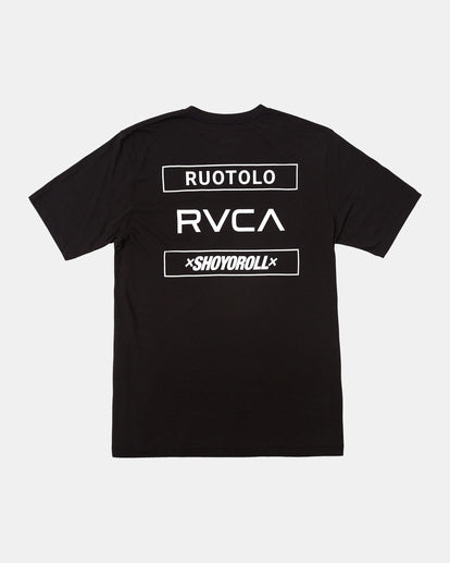RVCA - RUOTOLO STACK SS (AVYZT01721) - BLK