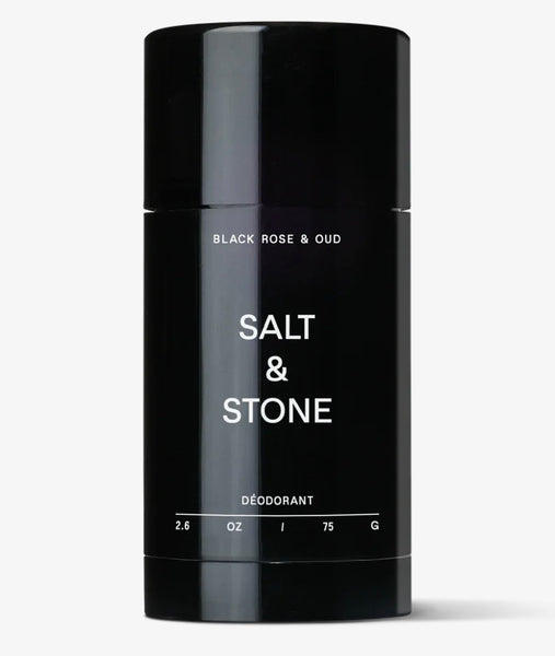 SALT&STONE - NATURAL DEODORANT - BLACK ROSE & OUD