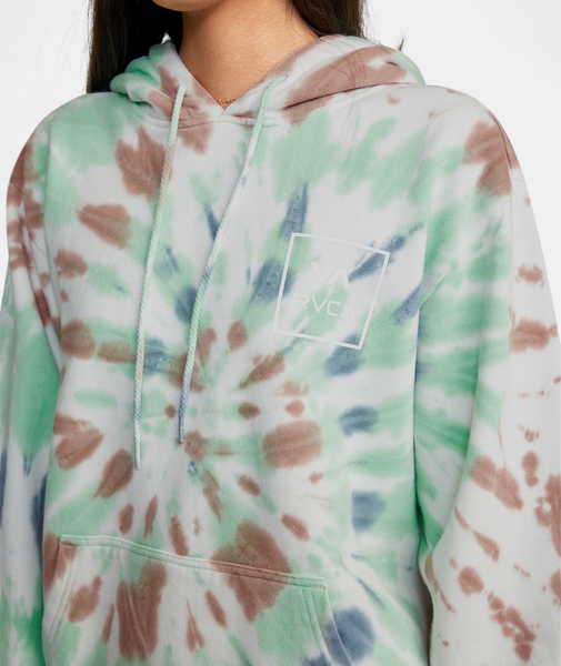 RVCA ALL THE WAY HOODIE MINT
