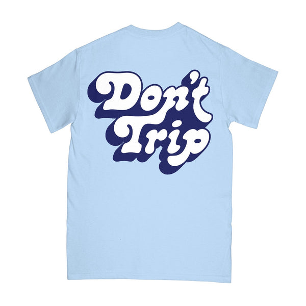 Free & Easy T-Shirt - Don't Trip Drop Shadow Short Sleeve Pocket Tee
