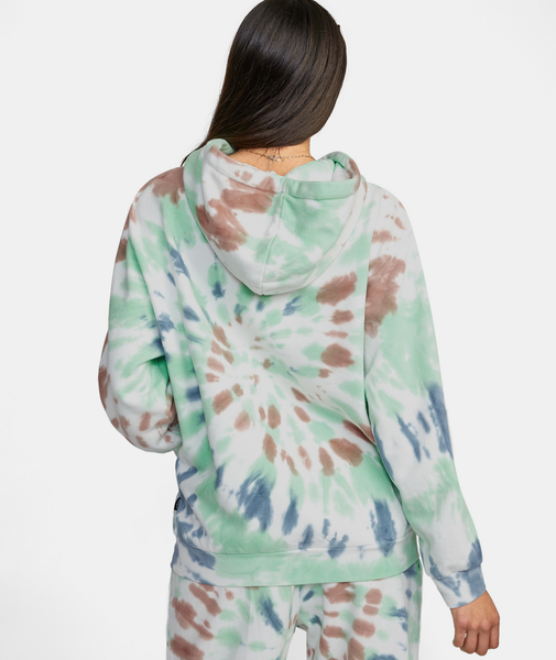 RVCA ALL THE WAY HOODIE MINT